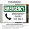 Signmission Safety Culture Sign, 5 in Width, Vinyl Decal, Rectangle OS-2PACK-EM-D-35-L-10310 - alternate 4